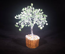 Load image into Gallery viewer, Natural GREEN JADE Gemstone Chip Tree With 150 Stones Crystal Tree Of Life