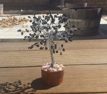Load image into Gallery viewer, Natural ONYX Gemstone Chip Tree With 150 Stones Crystal Tree Of Life