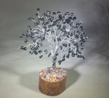 Load image into Gallery viewer, Natural ONYX Gemstone Chip Tree With 150 Stones Crystal Tree Of Life