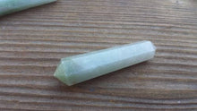 Load image into Gallery viewer, NATURAL GREEN AVENTURINE Double Terminated Gemstone Crystal Pencil Point (One)