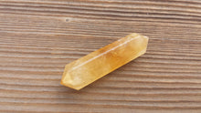 Load image into Gallery viewer, NATURAL CITRINE Double Terminated Gemstone Crystal Pencil Point (One)