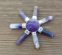 Load image into Gallery viewer, AMETHYST Natural Gemstone Energy Generator