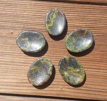Load image into Gallery viewer, DRAGON STONE Worry Stone Natural Stone Hand Carved Gemstone Worry Stone