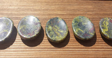 Load image into Gallery viewer, DRAGON STONE Worry Stone Natural Stone Hand Carved Gemstone Worry Stone
