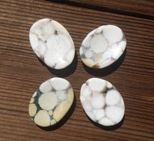 Load image into Gallery viewer, FOSSIL JASPER Worry Stone Natural Stone Hand Carved Gemstone Worry Stone