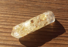 Load image into Gallery viewer, CITRINE ORGONE Single Terminated Gemstone Crystal Pencil Point (One)