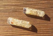 Load image into Gallery viewer, CITRINE ORGONE Single Terminated Gemstone Crystal Pencil Point (One)