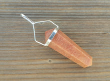 Load image into Gallery viewer, Natural RED AVENTURINE Crystal D - Point Pendant Gemstone