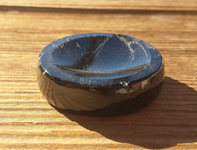 Load image into Gallery viewer, BLACK TOURMALINE Sphere Stand Natural Stone Hand Carved Gemstone Sphere Stand