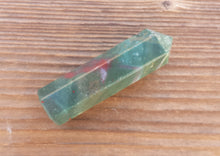 Load image into Gallery viewer, NATURAL BLOODSTONE Single Terminated Gemstone Crystal Pencil Point (One)