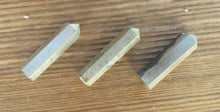 Load image into Gallery viewer, NATURAL PYRITE Single Terminated Gemstone Crystal Pencil Point (One)