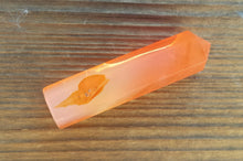 Load image into Gallery viewer, NATURAL CARNELIAN Single Terminated Gemstone Crystal Pencil Point (One)