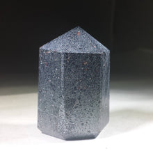 Load image into Gallery viewer, NATURAL HEMATITE Carved Faceted Point Gemstone Crystal  Point