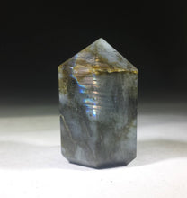 Load image into Gallery viewer, NATURAL LABRADORITE Carved Faceted Point Gemstone Crystal  Point