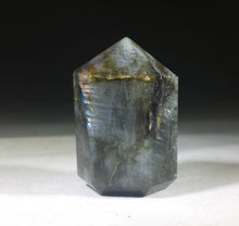 Load image into Gallery viewer, NATURAL LABRADORITE Carved Faceted Point Gemstone Crystal  Point
