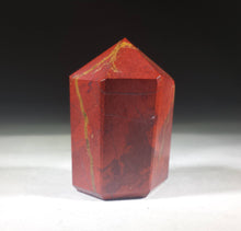 Load image into Gallery viewer, NATURAL RED JASPER Carved Faceted Point Gemstone Crystal  Point