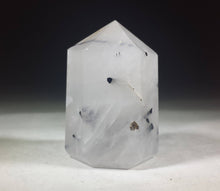 Load image into Gallery viewer, NATURAL TOURMILATED QUARTZ Carved Faceted Point Gemstone Crystal  Point
