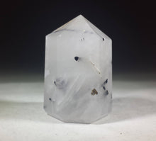 Load image into Gallery viewer, NATURAL TOURMILATED QUARTZ Carved Faceted Point Gemstone Crystal  Point