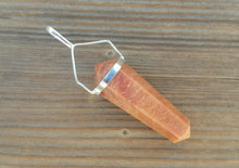 Load image into Gallery viewer, Natural RED AVENTURINE Crystal D - Point Pendant Gemstone