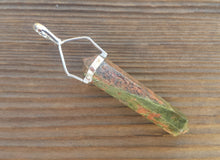 Load image into Gallery viewer, Natural UNAKITE Crystal D - Point Pendant Gemstone