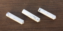Load image into Gallery viewer, NATURAL HOWLITE Single Terminated Gemstone Crystal Pencil Point (One)