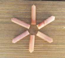 Load image into Gallery viewer, NATURAL PINK AVENTURINE Single Terminated Gemstone Crystal Pencil Point (One)