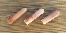 Load image into Gallery viewer, NATURAL PINK AVENTURINE Single Terminated Gemstone Crystal Pencil Point (One)