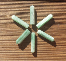 Load image into Gallery viewer, NATURAL AMAZONITE Single Terminated Gemstone Crystal Pencil Point (One)