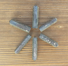 Load image into Gallery viewer, NATURAL HEMATITE Single Terminated Gemstone Crystal Pencil Point (One)