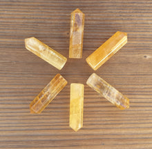 Load image into Gallery viewer, NATURAL CITRINE Single Terminated Gemstone Crystal Pencil Point (One)