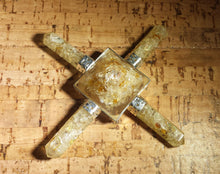 Load image into Gallery viewer, CITRINE ORGONE 4 Point Gemstone Energy Generator