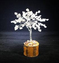 Load image into Gallery viewer, Natural ROSE QUARTZ Gemstone Chip Tree With 100 Stones Crystal Tree Of Life
