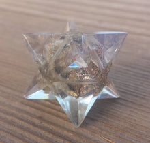 Load image into Gallery viewer, ORGONE LABRADORITE Gemstone Merkaba Star Orgone
