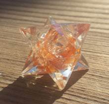 Load image into Gallery viewer, ORGONE CARNELIAN Gemstone Merkaba Star Orgone