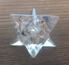 Load image into Gallery viewer, ORGONE RAINBOW MOONSTONE Gemstone Merkaba Star Orgone