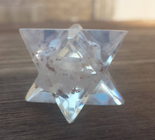 Load image into Gallery viewer, ORGONE SELENITE Gemstone Merkaba Star Orgone