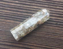 Load image into Gallery viewer, LABRADORITE ORGONE Single Terminated Gemstone Crystal Pencil Point (One)