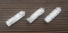 Load image into Gallery viewer, ROSE QUARTZ ORGONE Single Terminated Gemstone Crystal Pencil Point (One)