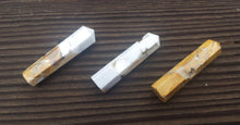 Load image into Gallery viewer, NATURAL FOSSIL JASPER Single Terminated Gemstone Crystal Pencil Point (One)