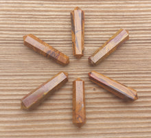 Load image into Gallery viewer, NATURAL FANCY AGATE Double Terminated Gemstone Crystal Pencil Point (One)