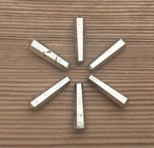 Load image into Gallery viewer, NATURAL PYRITE Double Terminated Gemstone Crystal Pencil Point (One)