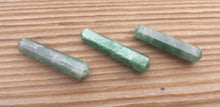 Load image into Gallery viewer, NATURAL JADE Double Terminated Gemstone Crystal Pencil Point (One)