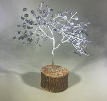 Load image into Gallery viewer, Natural IOLITE Gemstone Chip Tree With 150 Stones Crystal Tree Of Life