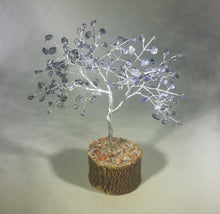 Load image into Gallery viewer, Natural IOLITE Gemstone Chip Tree With 150 Stones Crystal Tree Of Life