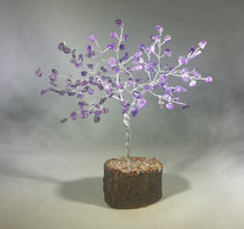 Load image into Gallery viewer, Natural AMETHYST Gemstone Chip Tree With 150 Stones Crystal Tree Of Life