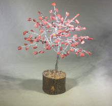 Load image into Gallery viewer, Natural RED JASPER Gemstone Chip Tree With 150 Stones Crystal Tree Of Life