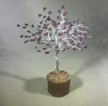 Load image into Gallery viewer, Natural GARNET Gemstone Chip Tree With 150 Stones Crystal Tree Of Life