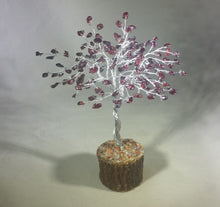 Load image into Gallery viewer, Natural GARNET Gemstone Chip Tree With 150 Stones Crystal Tree Of Life
