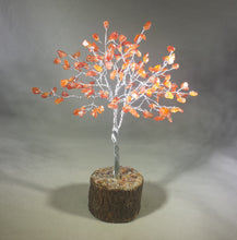 Load image into Gallery viewer, Natural CARNELIAN Gemstone Chip Tree With 150 Stones Crystal Tree Of Life