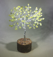 Load image into Gallery viewer, Natural PERIDOT Gemstone Chip Tree With 150 Stones Crystal Tree Of Life